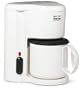 Jerdon First Class CM21W 4 Cup Coffee Maker, Thermal Carafe, White