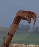 from Siiren Ltd Fairtrade Solid wooden Elephant Walking stick