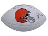 PEYTON HILLIS SIGNED AUTOGRAPHED FOOTBALL CLEVELAND BROWNS COA + HOLOGRAM