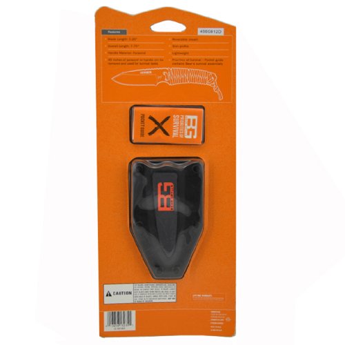 Gerber Bear Grylls Paracord Couteau Orange