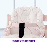 BABYDAN CHAIR CUSHION PINK HEARTS