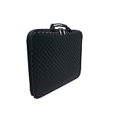 CaseCrown Double Memory Foam Padded Laptop Case (Checkered) to Carry the HP Pavilion DV6-1354US 15.6-Inch Black Laptop