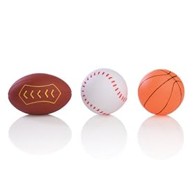Elegant Baby 3-Piece Bath Squirtie Toys