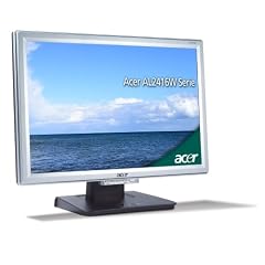 Acer AL2416WBSD 61 cm (24 Zoll) Widescreen TFT Monitor (Kontrast dyn. 1000:1, 5 ms Reaktionszeit), schwarz/silber