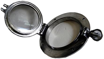 Brass Blessing Marine Port Hole/Window - Porthole – Nautical/Boat/Navy/Yacht :