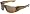 Brown Stripe Tortoise Frame/Bronze Lens