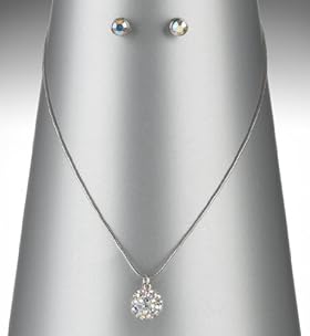 Pave Ball Diamanté Necklace 
