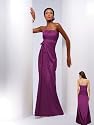 Elegantes Luxus Corsagen Empire Abendkleid, Ballkleid, Farbe beere