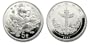 China Silver Auspicious Happiness in Superabundance Rare 2 Ounce Silver Brilliant Chinese Mint