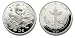 China Silver Auspicious Happiness in Superabundance Rare 2 Ounce Silver Brilliant Chinese Mint