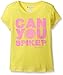 Champion Girls' Little can You Spike Graphic Ss Tee