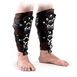Funtasma Men's Leg Guard-01, Brown/Black Pu, One Size