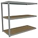 Tennsco - ZLC7-9642A-3D - 96 x 42 x 84 Steel Boltless Shelving Add-On Unit, Gray; Number of Shelves: 3