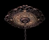 Zaragoza Golden Bronze 24 Wide Ceiling Medallion