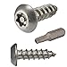 Fastenere Torx Security Sheet Metal Screws - #6 x 1-1/2