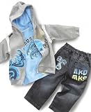Akademics Baby Boy 3-piece Fleece Hoodie set