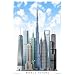 (20x30) World Titans Tallest Skyscrapers Art Print Poster