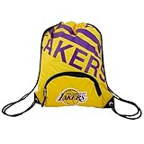 Los Angeles Lakers Yellow Team Logo Drawstring Backpack