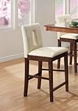 Counter Height Hole Back Chair 24, Set of 2 by Coaster Furniture