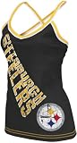 Reebok Pittsburgh Steelers Women's Cheer Tank Top Large
