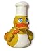 Rubber Duckie - Chef Duckie (Size: Approx. 2