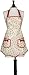 Jessie Steele EVA Coated Bib Ava Retro Cherries Apron