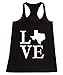 P&B State Love Collection Texas Women's Tank Top
