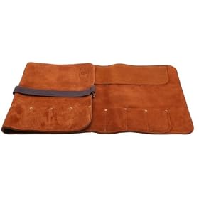Robert Larson 845-2175 Leather Chisel Roll, 12-Pocket by Robert Larson Company