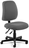 Perfect Posture Desk Chair (Gray) (37H x 19W x 24D)