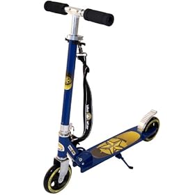 bike*star 145mm (5.7 Inch) Foldabel Kick Push Kids Scooter - Colour Blue