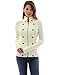 PattyBoutik Women's Military Mock Neck Zip Up Cardigan