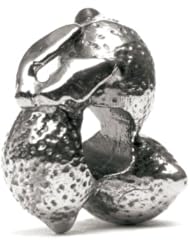 Novobeads Lemons Sterling Silver Charm Bead - Made in USA w imported materials - Fits all major bead bracelets