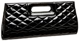 Prezzo Quilted Cut-Out Handle Clutch