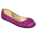 Women's Mossimo Supply Co. Odell Ruffle Ballet Flats - Purple