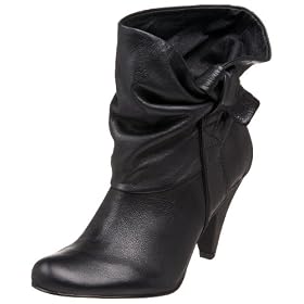 Steve Madden Women's Jessii Mid Heel Knotted Ankle Boot
