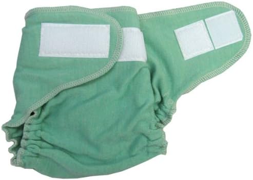 Loveybums Wool Jersey Diaper Cover With Aplix (Velcro)- Pear - XL (28-40+ lbs.)