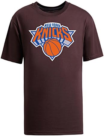 NBA New York Knicks Men's Jersey T-Shirt (Brown)