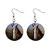 Western Draft Horse Earrings Limited Edition Art Jewelry