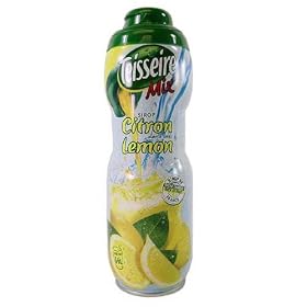 Lemon Teisseire Lemon Syrup from France, flavors drinks, lemonade and tea, 600 m, 20.3 fl oz