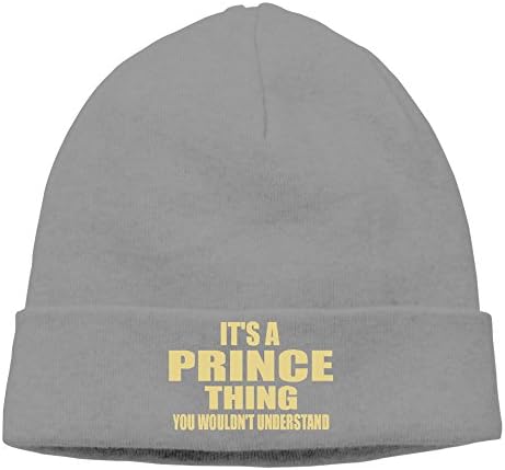 OPPERU Unisex Prince Thing Purple Wool Beanies Caps DeepHeather One Size