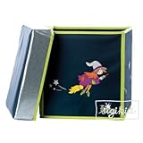 sigikid 49287 - Sitzbox Hexe Hixi, Rooms, Gr&ouml;&szlig;e 30 x 30 x 30 cm