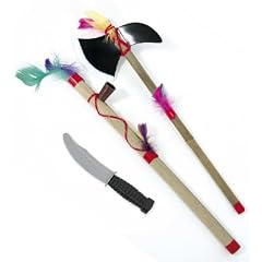 Indianer Set 3tlg Indianerset Friedenspfeife Tomahawk Messer