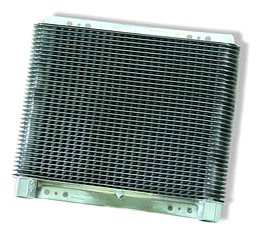 B&M 70274 SuperCooler Black Aluminum Fluid Cooler
