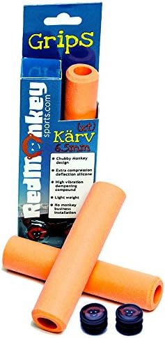 RedMonkey Sports Karv(xt) 6.5mm MTB Grips Orange