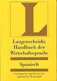 Produkt-Bild: Langenscheidts Handbuch der Wirtschaftssprache, Spanisch