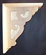 Small Floral Grand Corbel 4"x8-3/4"x11" [CAPITOL CITY LUMBER]