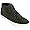 Waxed Black Suede