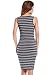 VESSOS Women's Scoop Neck Sleeveless Casual Tank Dress