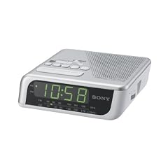 Sony ICF-C 205 S Uhrenradio silber