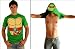 Search : TMNT Teenage Mutant Ninja Turtles Raphael Costume Flip Green Adult T-shirt Tee